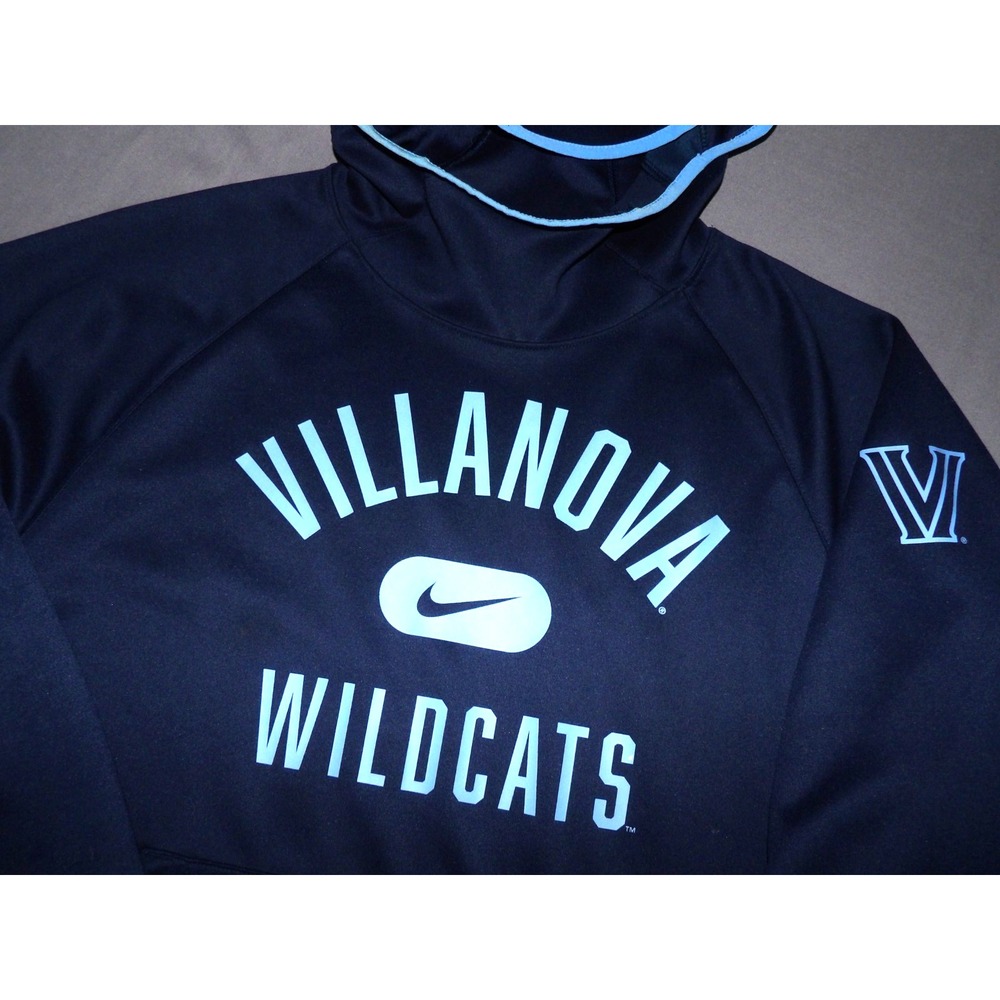 Nike Dri-Fit VILLANOVA WILD CATS Performance Hoodie Sweatshirt Men's Large